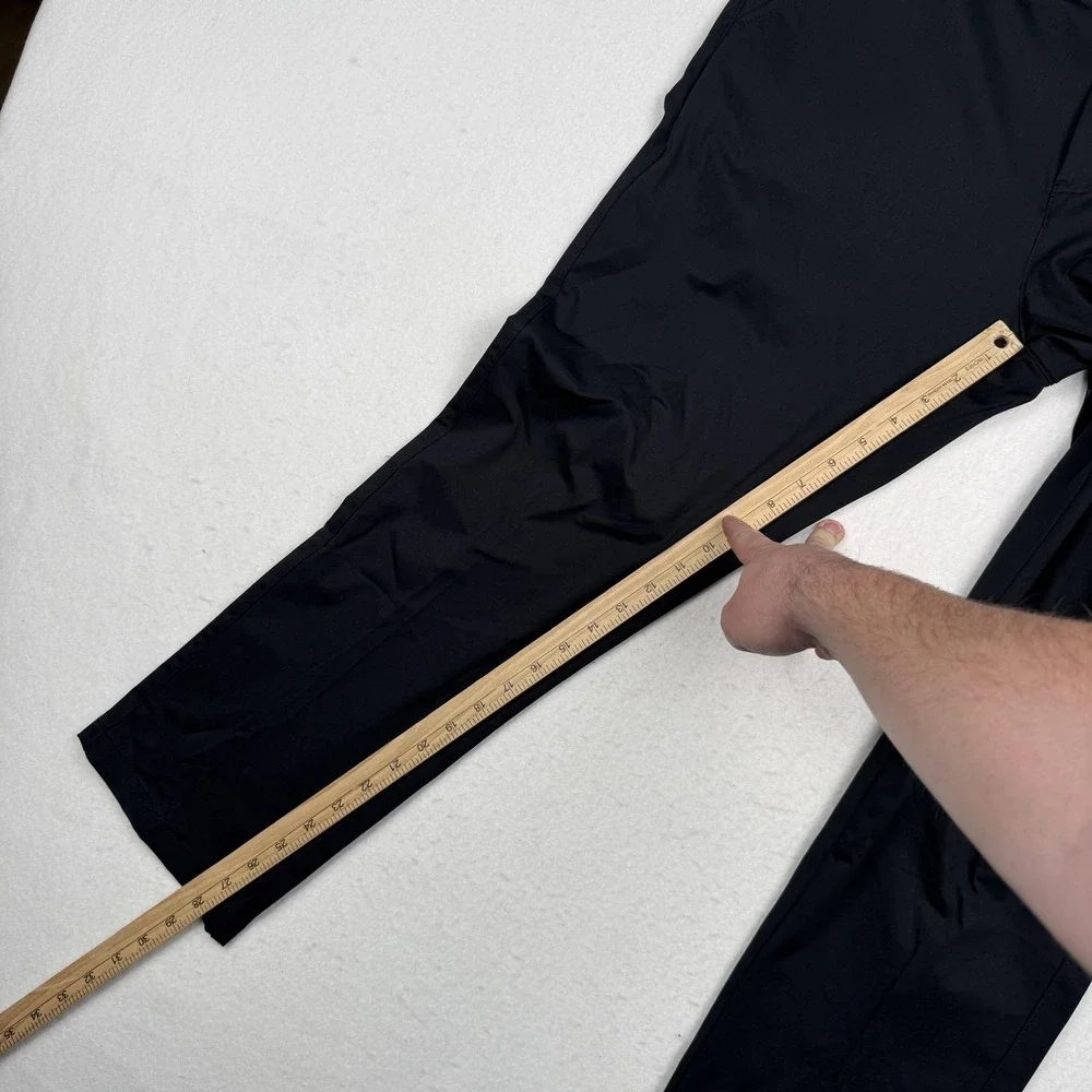 Twillory Pants Mens 36x30 Black Technical Fabric Stretch Chino Golf Travel - Picture 6 of 9